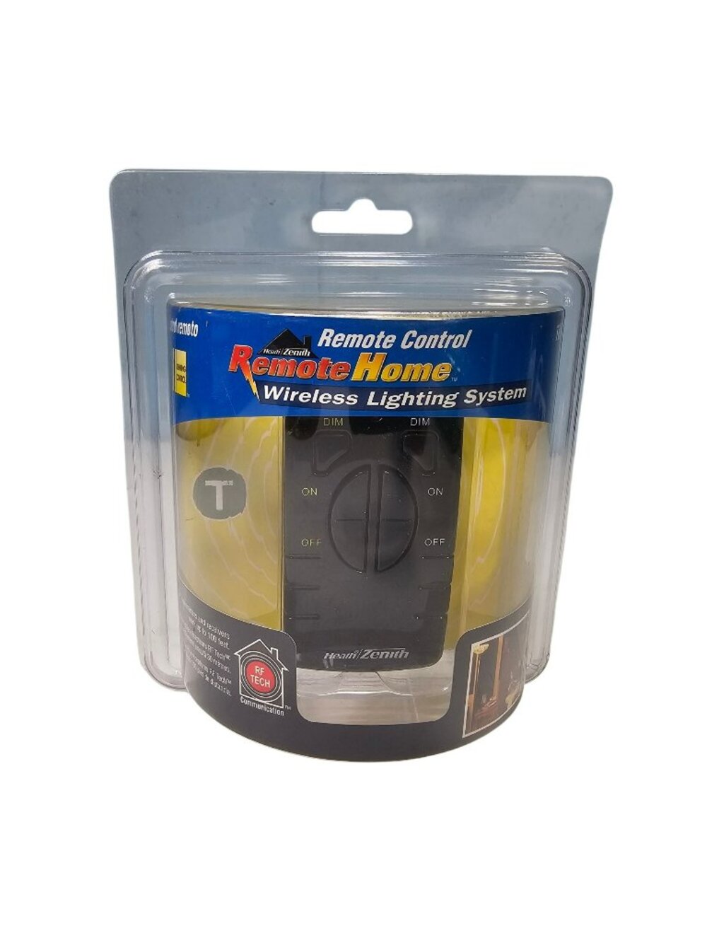 Heath / Zenith RemoteHome Lighting System Remote Control RH-6005-BK5-A NEW
